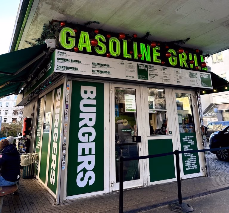 Hamburguesa de Gasoline Grill en Copenhague