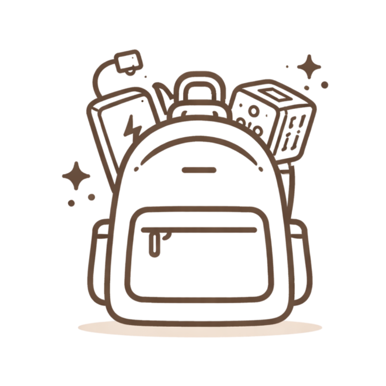 icono gadgets basicos viaje